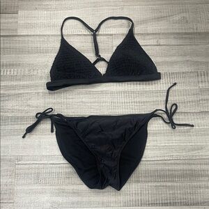 Hula Honey Black Bikini Set